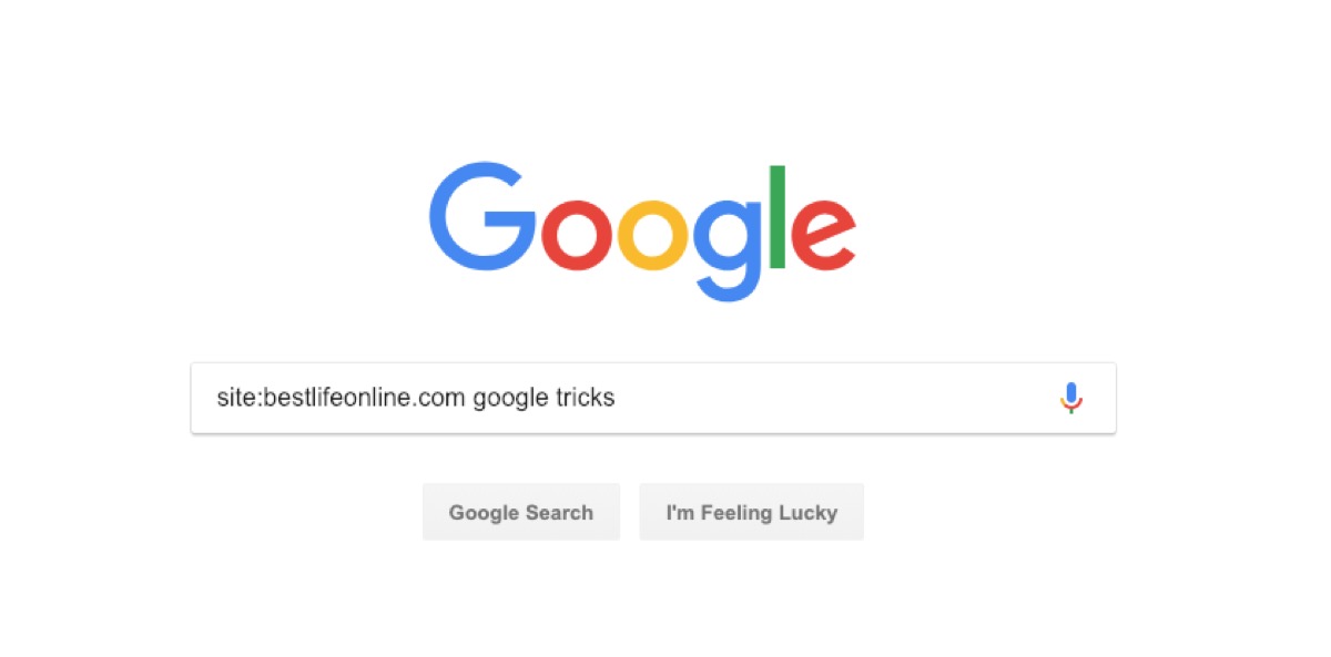 google site search - google tricks