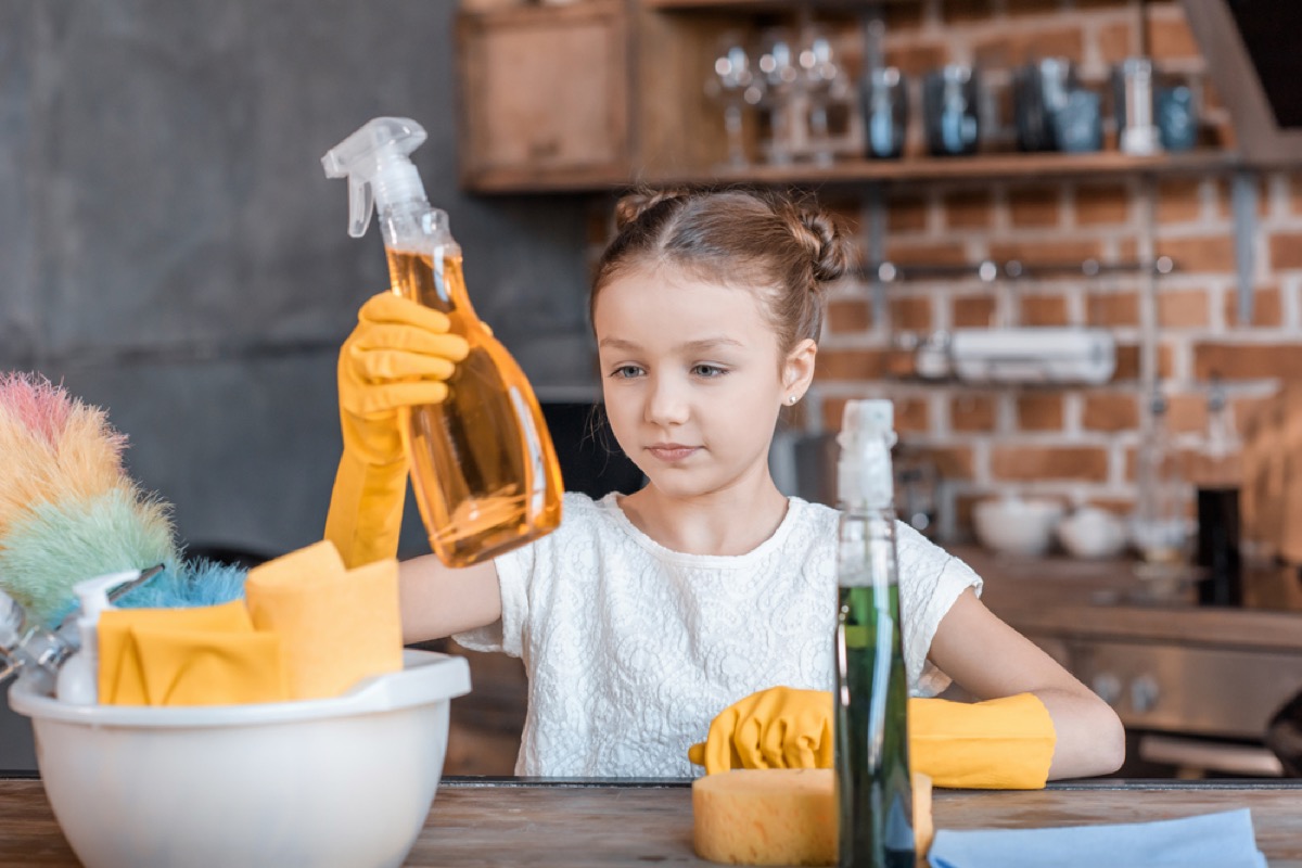 Kids Cleaning: Finding One Product for Every Surface