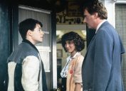 Matthew Broderick, Jennifer Grey, and Jeffrey Jones in Ferris Bueller's Day Off (1986)