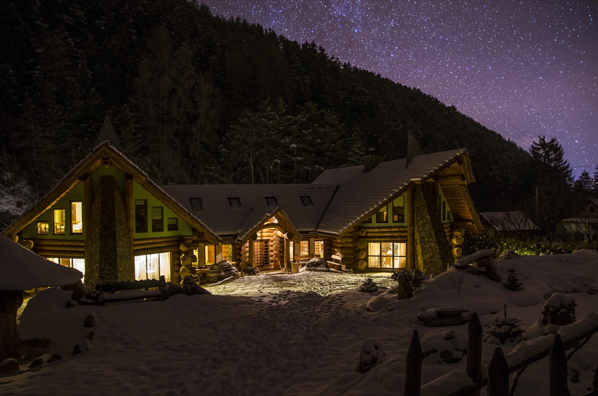 Montana alpine cabin 