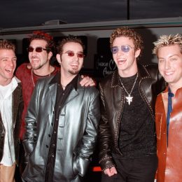 NSYNC at the American Music Awards in 2000