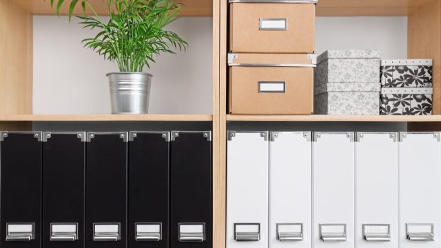 Organized Files, easy home tips