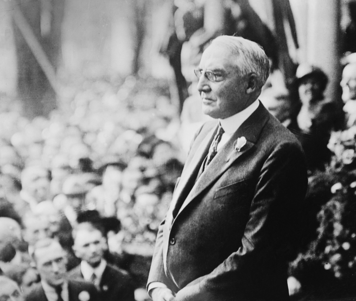 President Warren G Harding