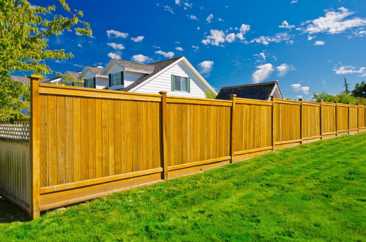 privacy fencing home upgrades with best return