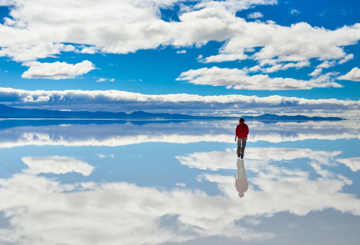 Salar de Uyuni, Bolivia photos of rare events
