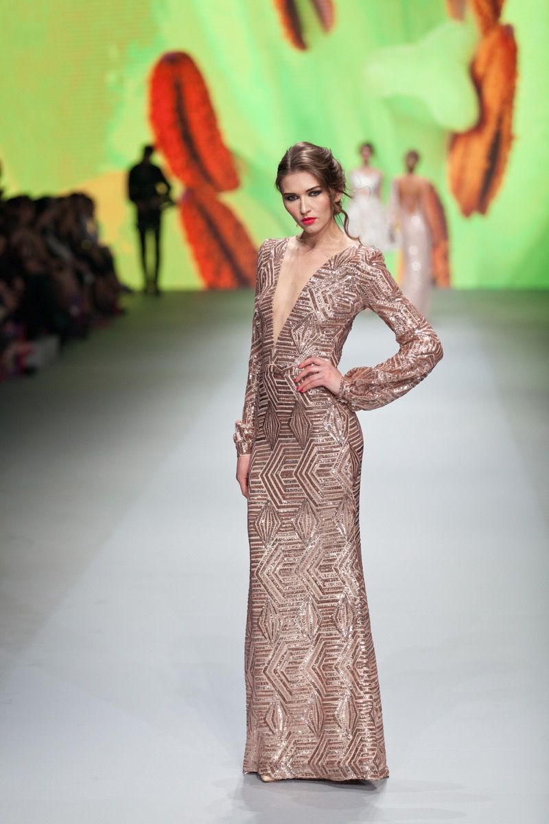sequin-long-sleeve-gown