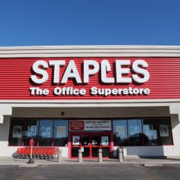 Outside of a Staples Store {Discounts For Old Items}