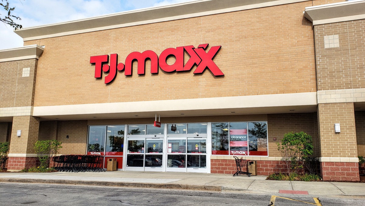 A TJ Maxx Storefront