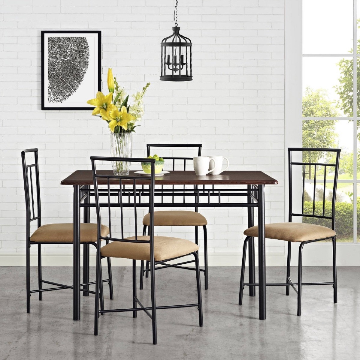 Dining Room Set from Walmart {Save Money on Furniture}