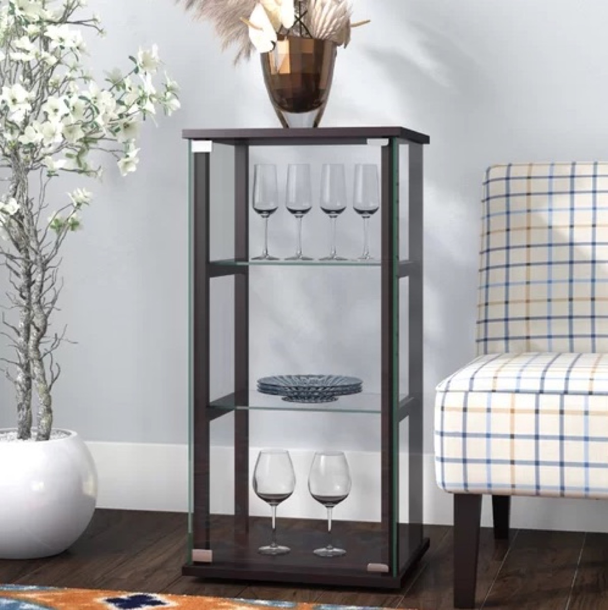 A Display Cabinet From Wayfair {Save Money on Furniture}