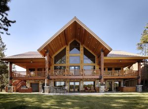 Wooden home in Georgia most popular house styles