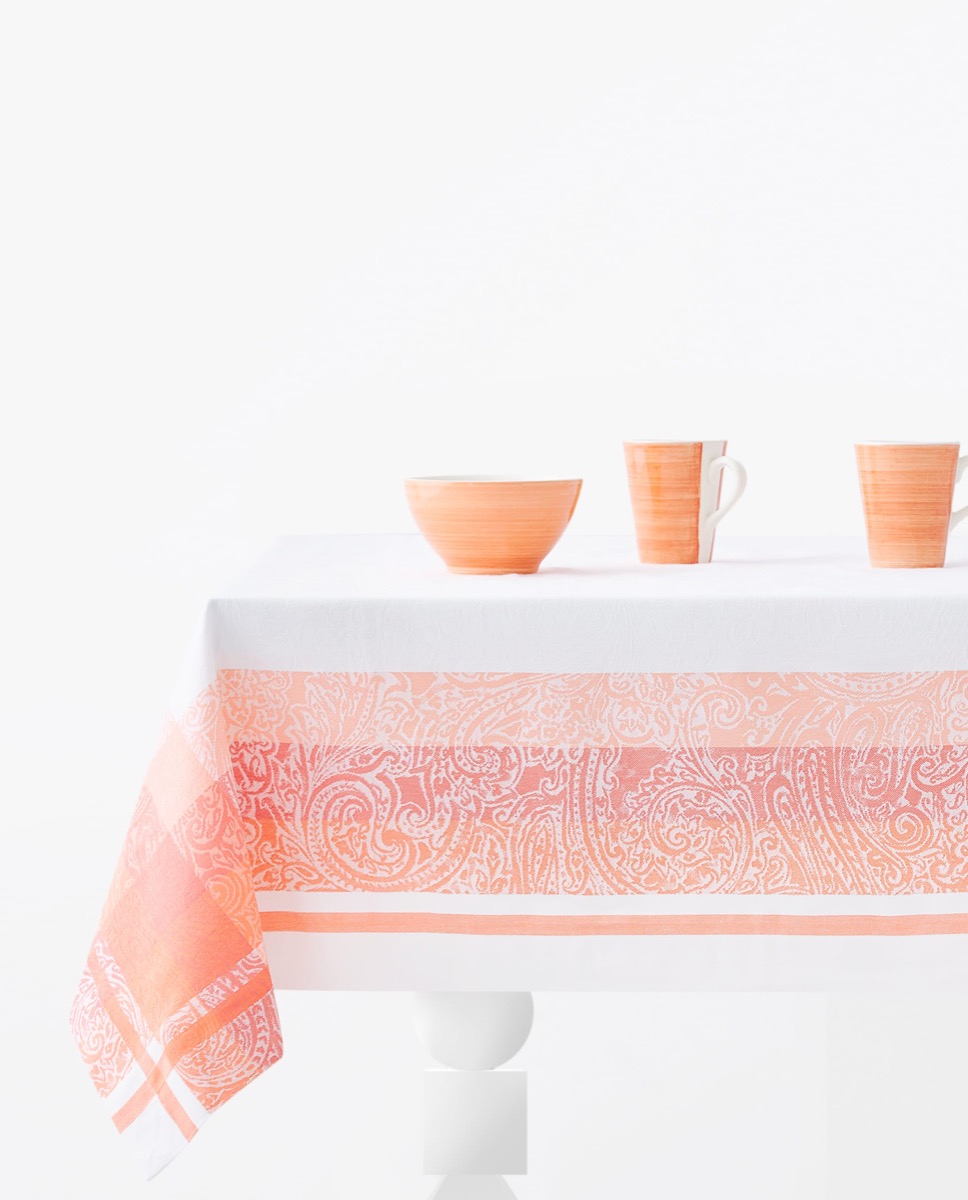 Zara Home Tablecloth {Shopping Deals for March}