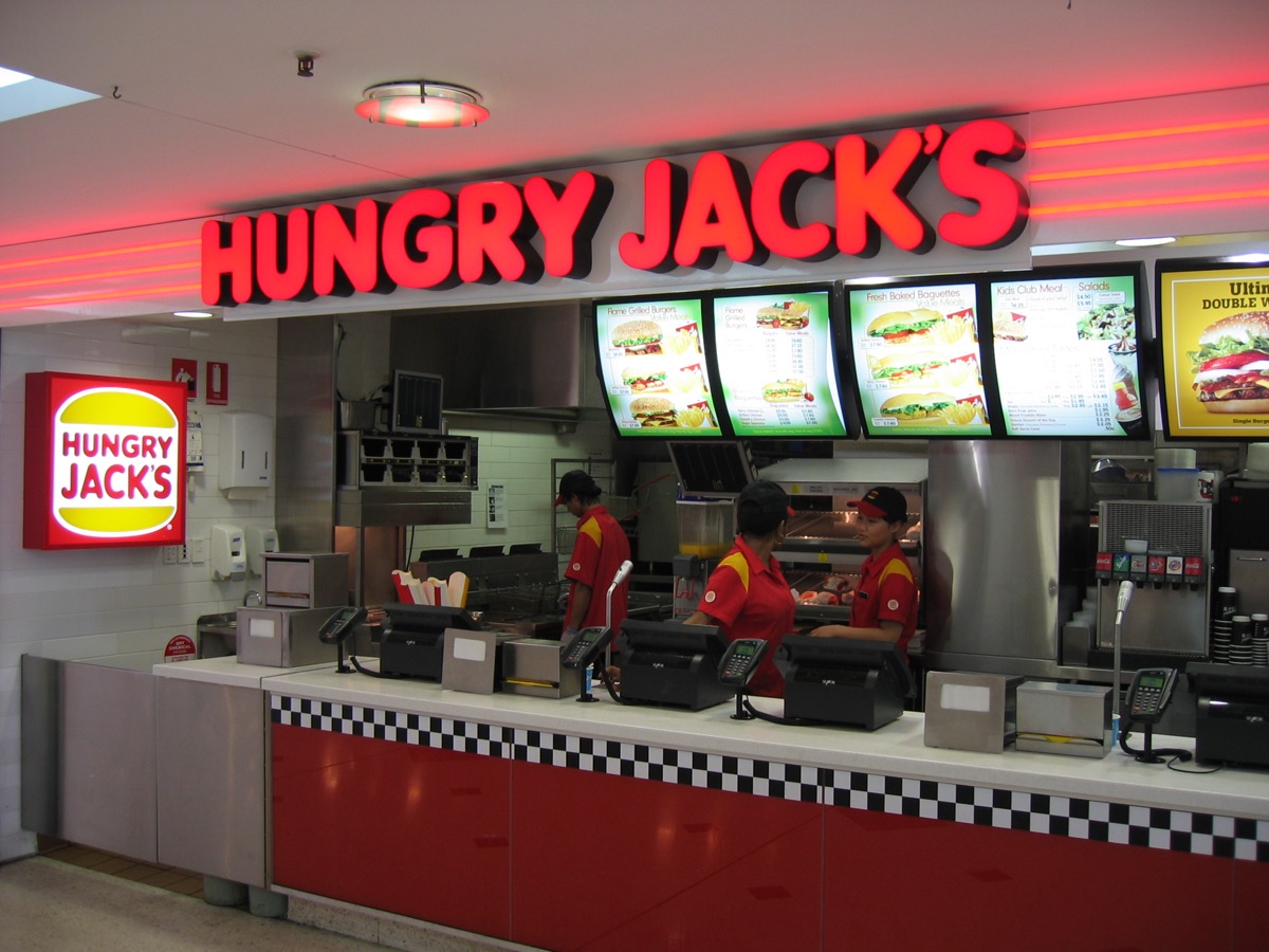 Hungry Jack's in Australia {American Brands with Different Names Abroad}