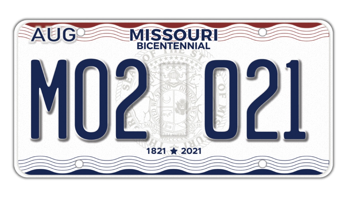 missouri license plate