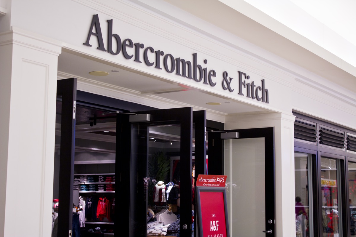 Abercrombie and Fitch Storefront 