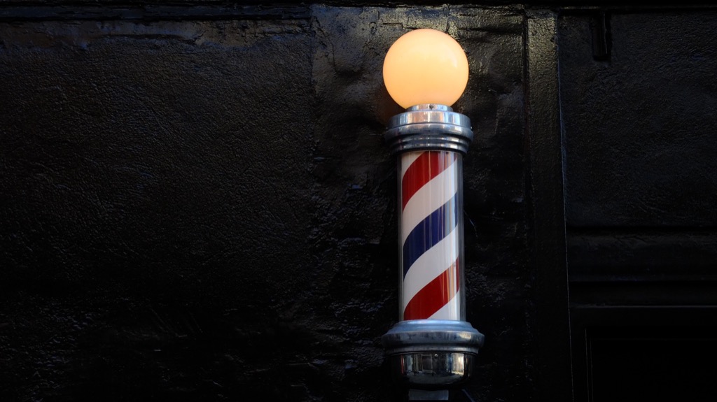 Barber Shop Pole {Hidden Meanings in Objects}