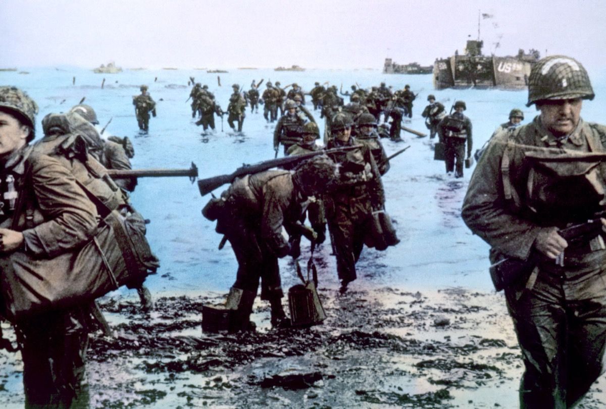 The Battle of Normandy during World War II {Historical Events That Happened Simultaneously}