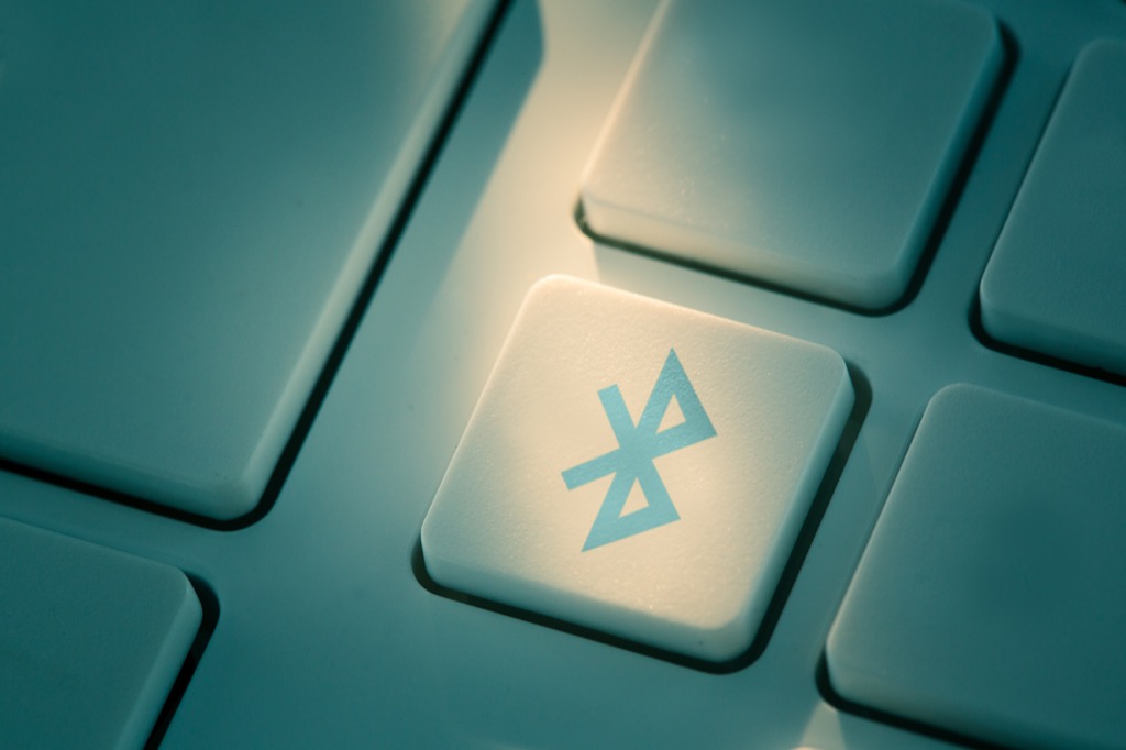 Bluetooth Symbol on a Keyboard {Hidden Meanings in Objects}