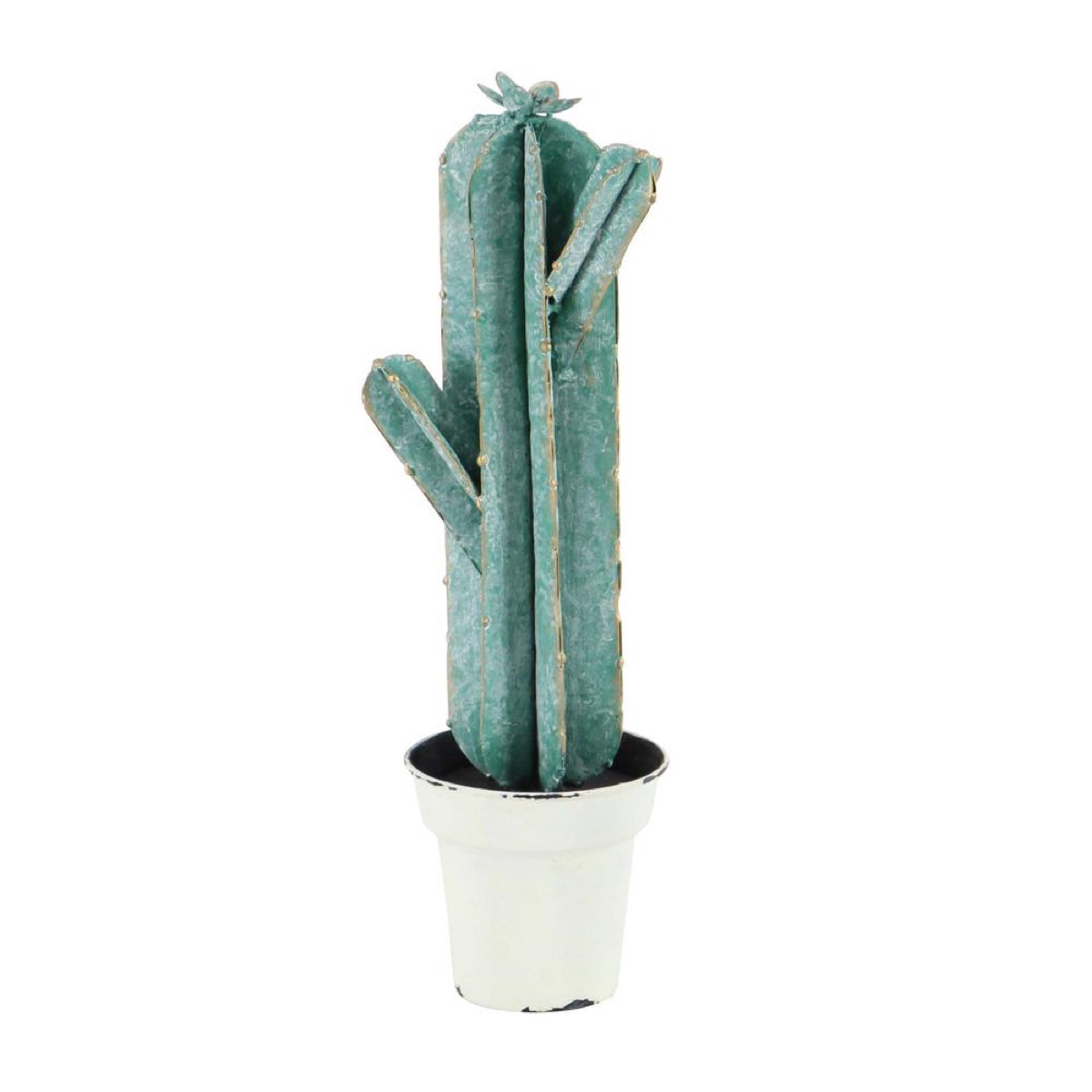 Cactus Sculpture in a Pot Home Depot