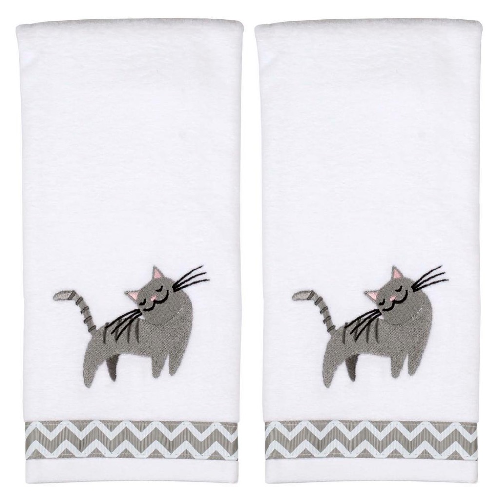 Hand Towels with Cats on Them Home Depot Impulse Buys
