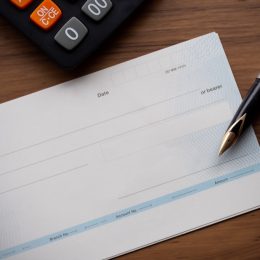 Checkbook Signature Check obsolete home items