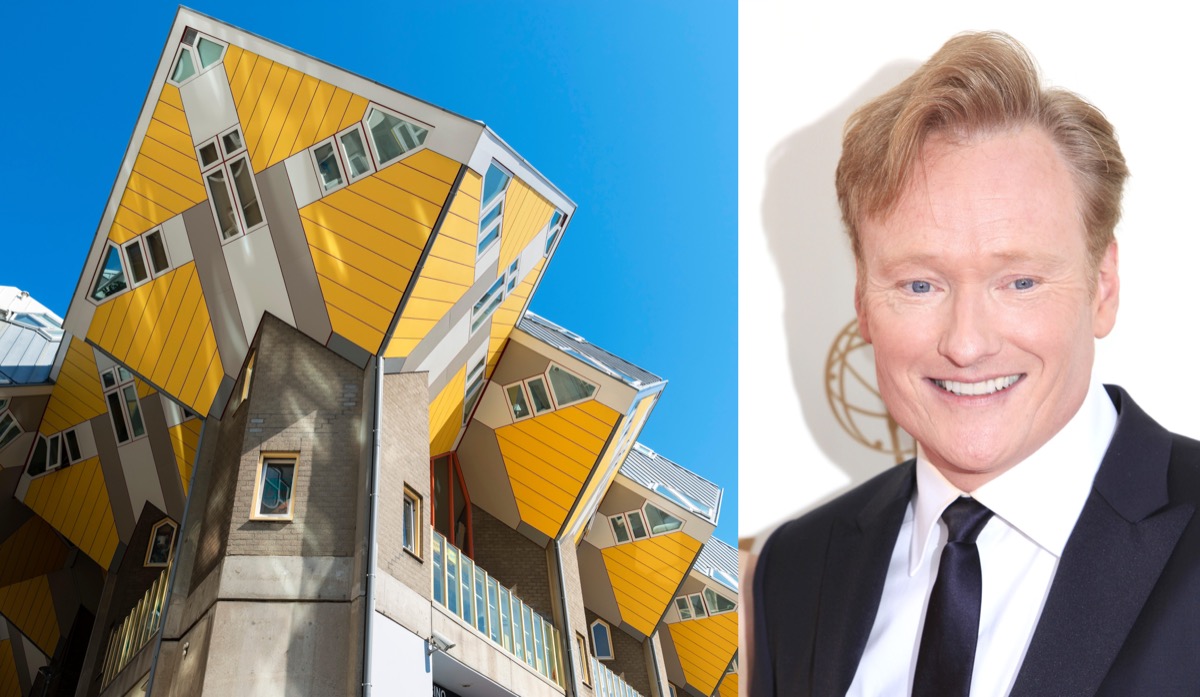 conan o'obrien and his lookalike house