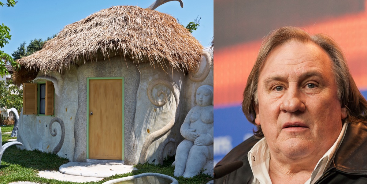 gerard depardieu and his lookalike house