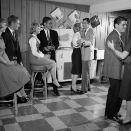 Teen Couples on a Group Date in the 1950s {Dating 50 Years Ago}