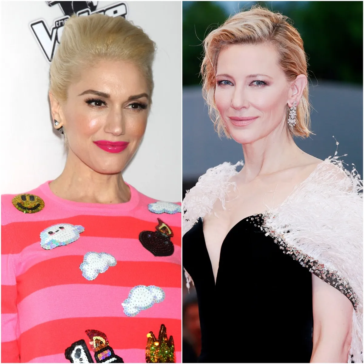Gwen Stefani and Cate Blanchett