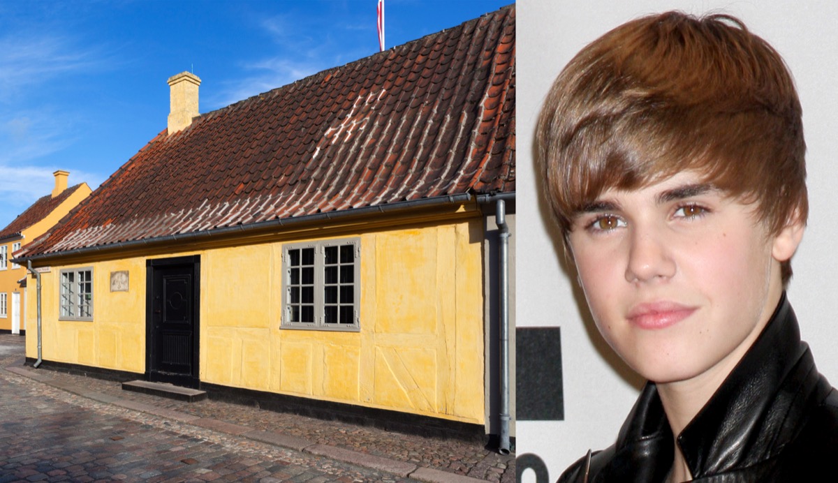 justin bieber and his lookalike house