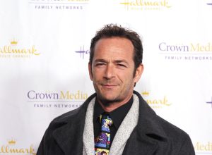Luke Perry at the Hallmark Channel Winter TCA Press Gala in 2013