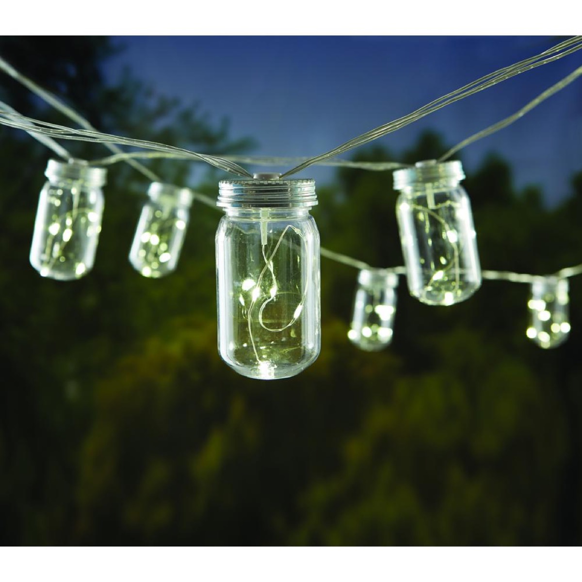 Mason Jar Outdoor String Lights Home Depot Impulse Buys