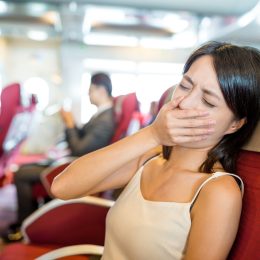 Woman Experiencing Motion Sickness Most Abused OTC Medications