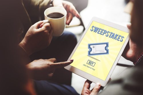 online sweepstakes on ipad how scammers work