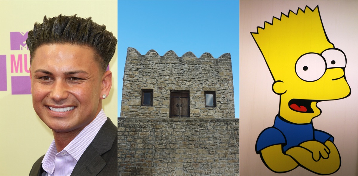 pauly d and bart simpson and their lookalike house