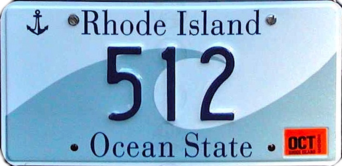 rhode island license plate