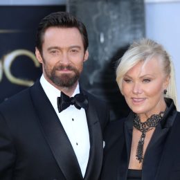Hugh Jackman, Deborra-Lee Furness at the 85th Annual Academy Awards Arrivals, Dolby Theater, Hollywood, CA