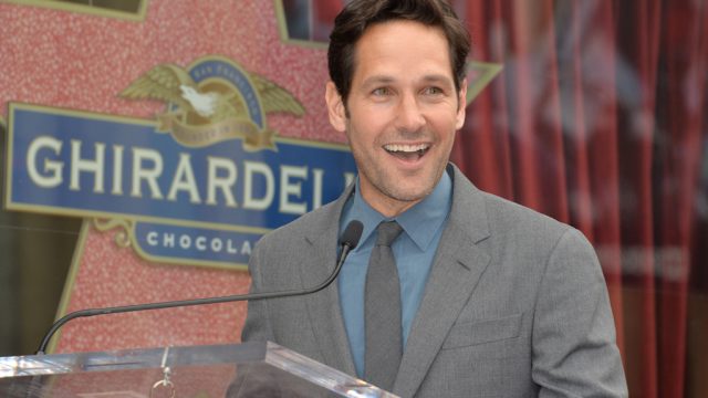 paul rudd doesn't age, as evidenced by this 2015 photo.
