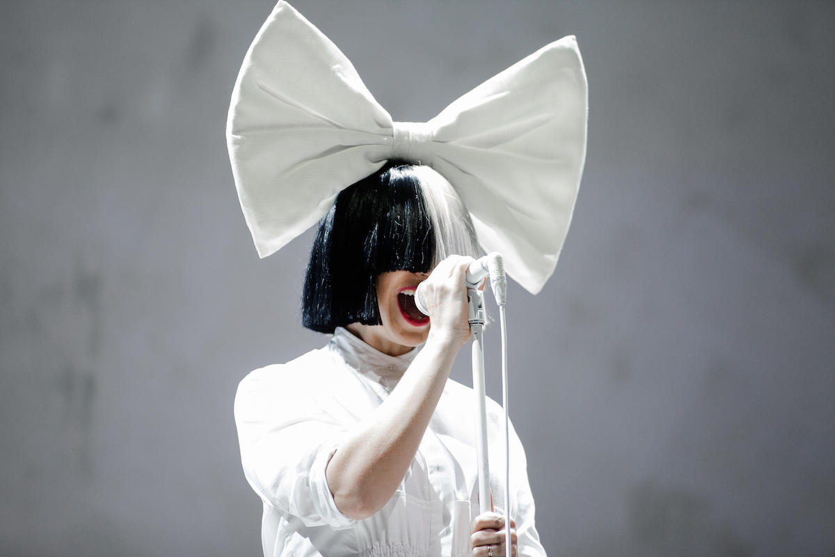 Sia, the Australian pop singer and songwriter, performs a live concert at the Danish music festival SmukFest 2016