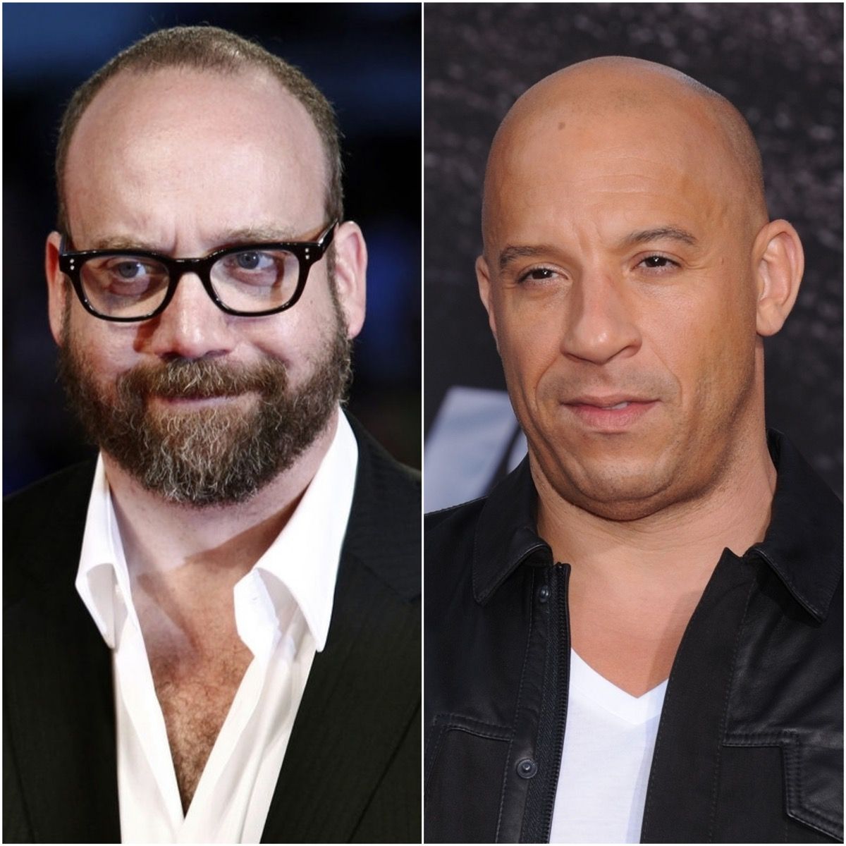 Paul Giamatti and Vin Diesel