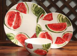 Watermelon Dinnerware Set Walmart Shopping