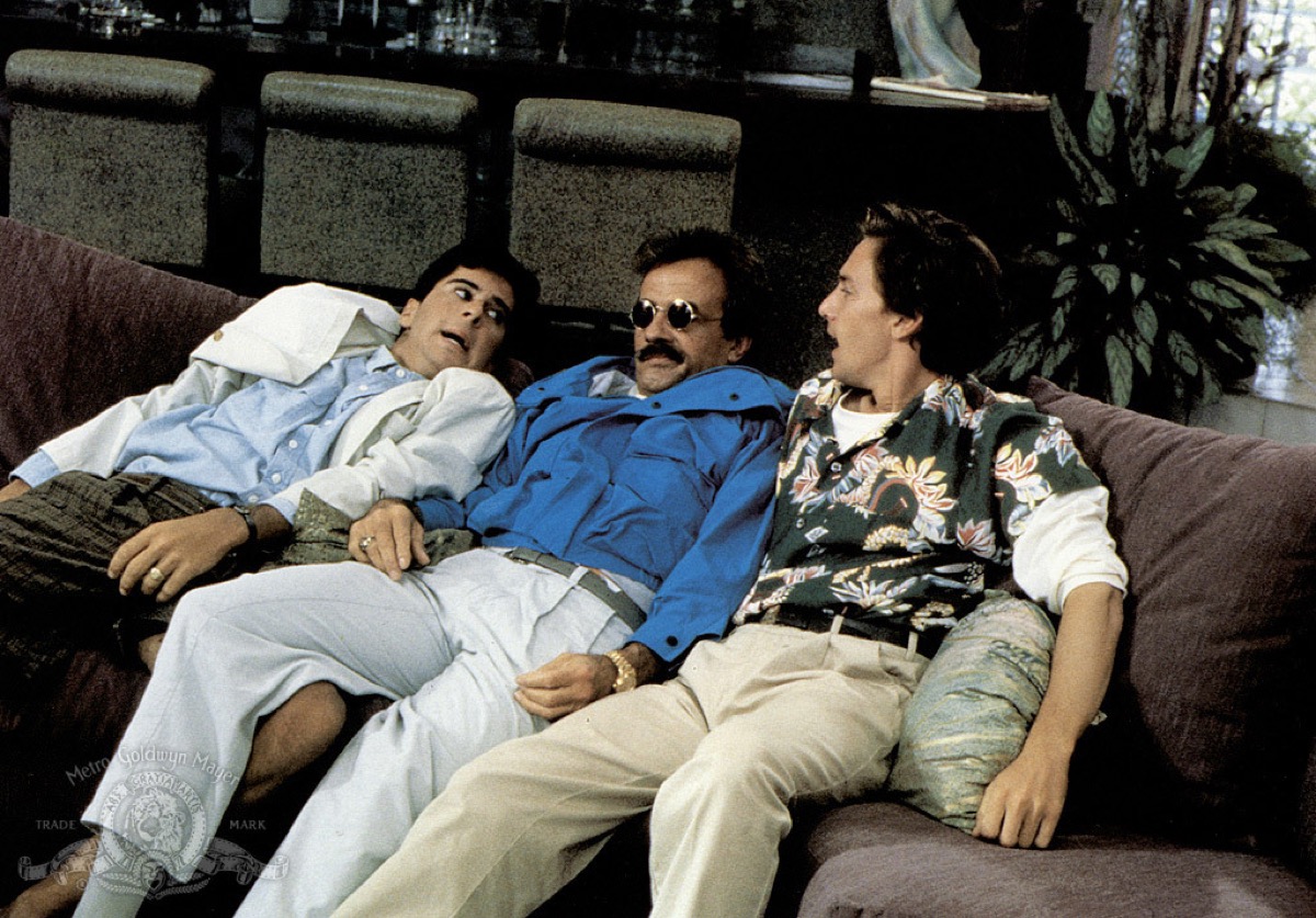 Production still from Weekend at Bernie's