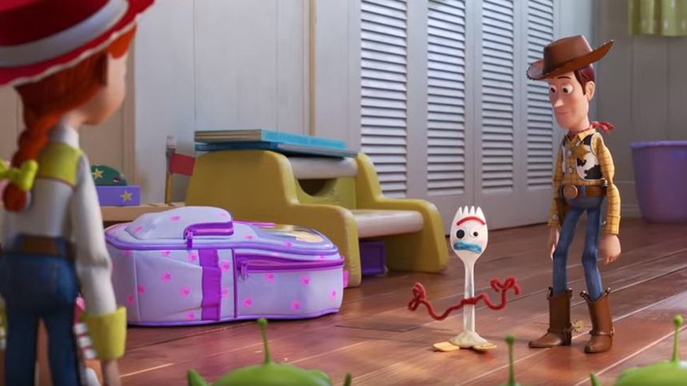 forky and woody in toy story 4