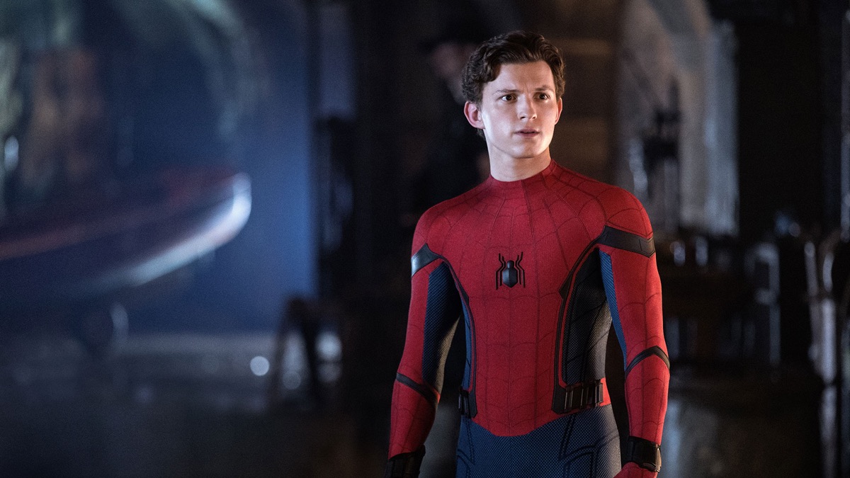 tom holland in spider-man far from home