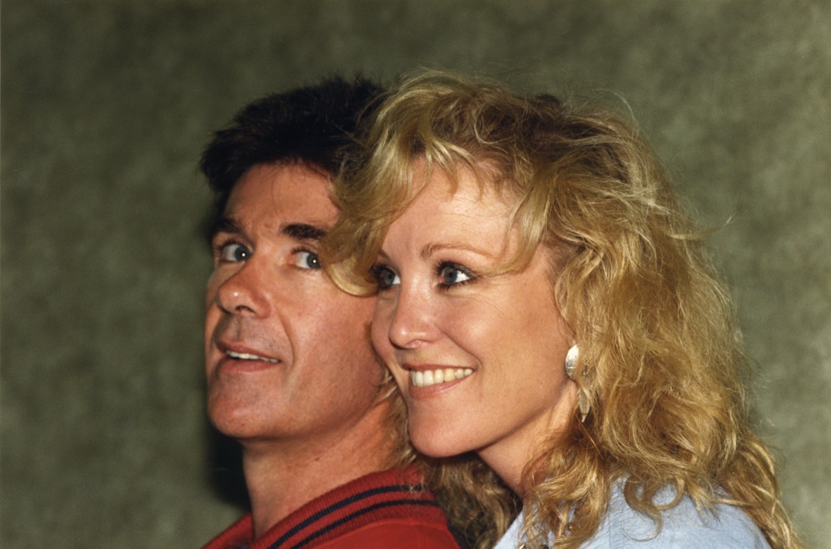 alan thicke and growing pains costar joanna kerns, 1990s, vintage red carpet photos