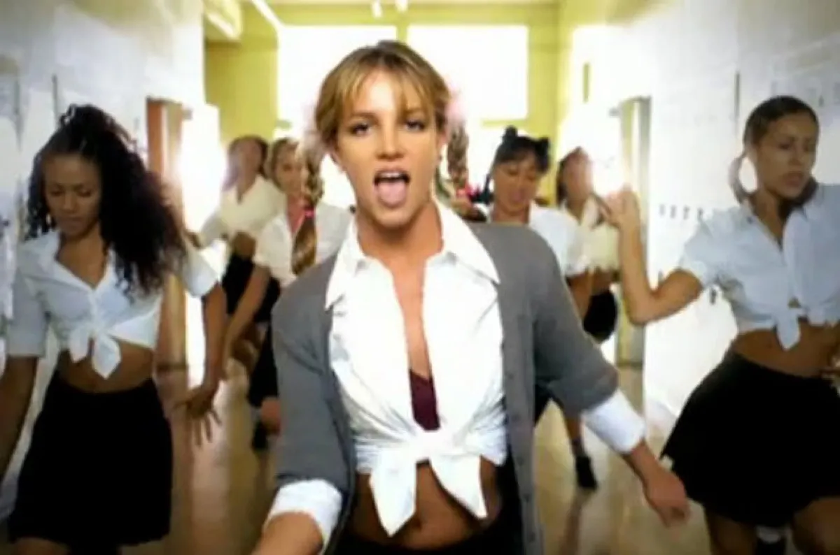 britney spears one more time music video