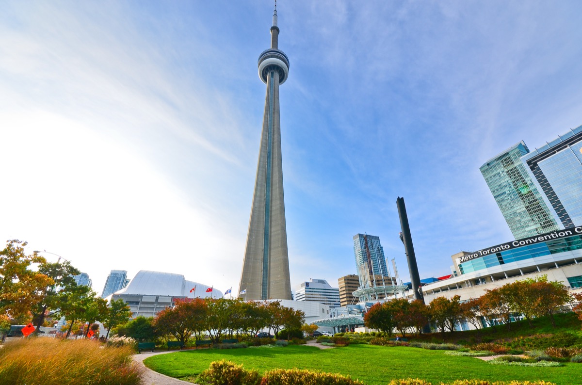 CN Tower in Ontario Canada Privately Owned Landmarks