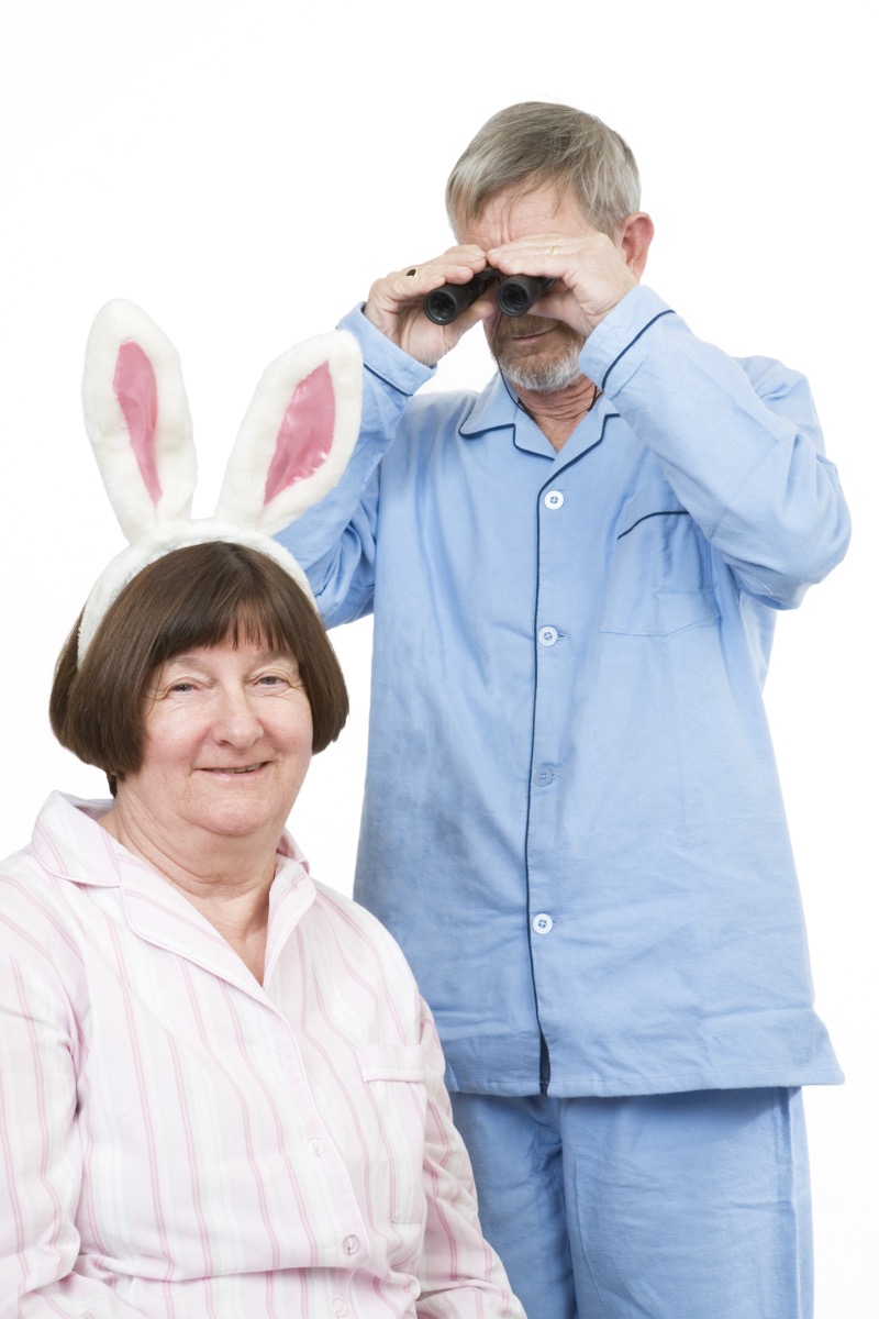 Confusing Older Couple Funny Stock Photos