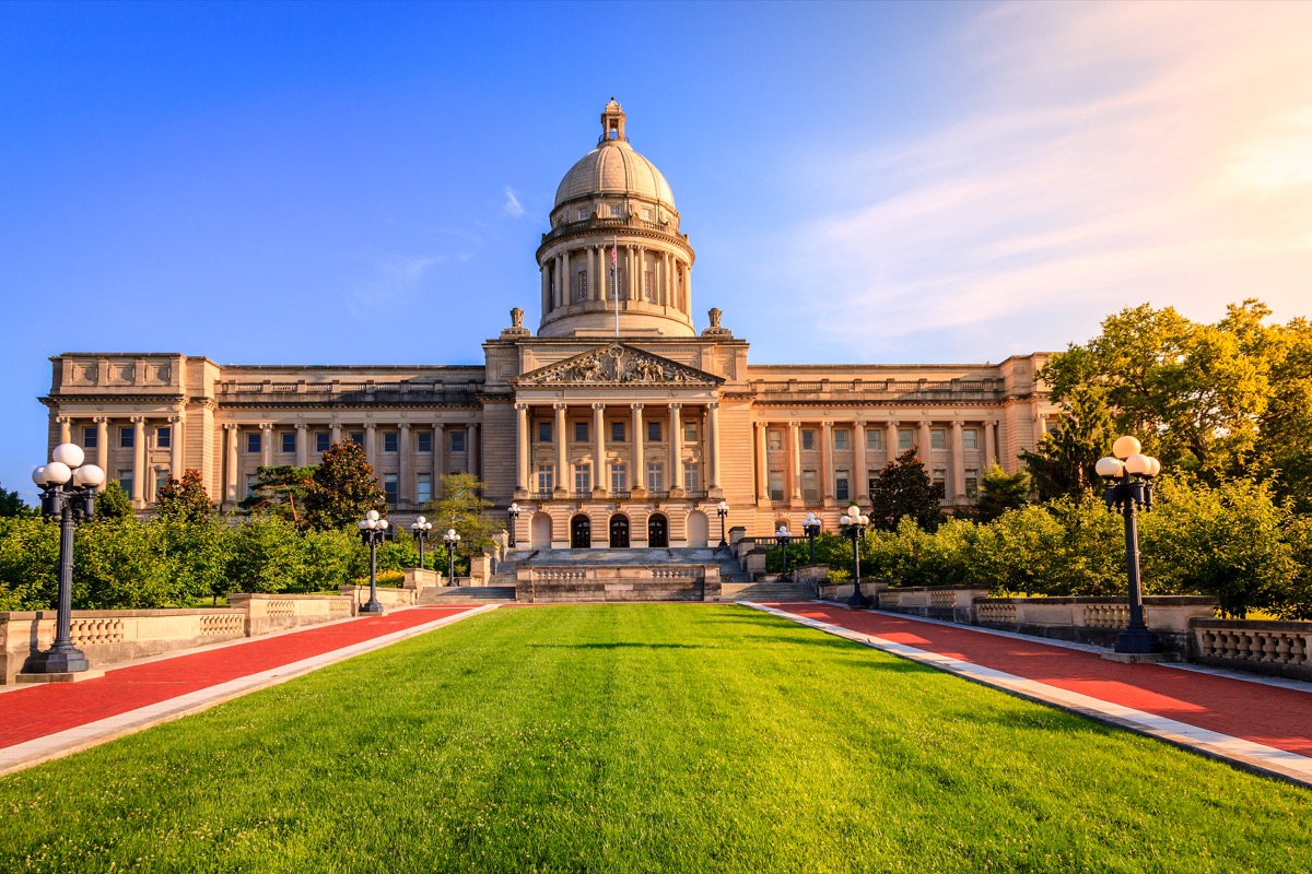 frankfort kentucky state capitol buildings