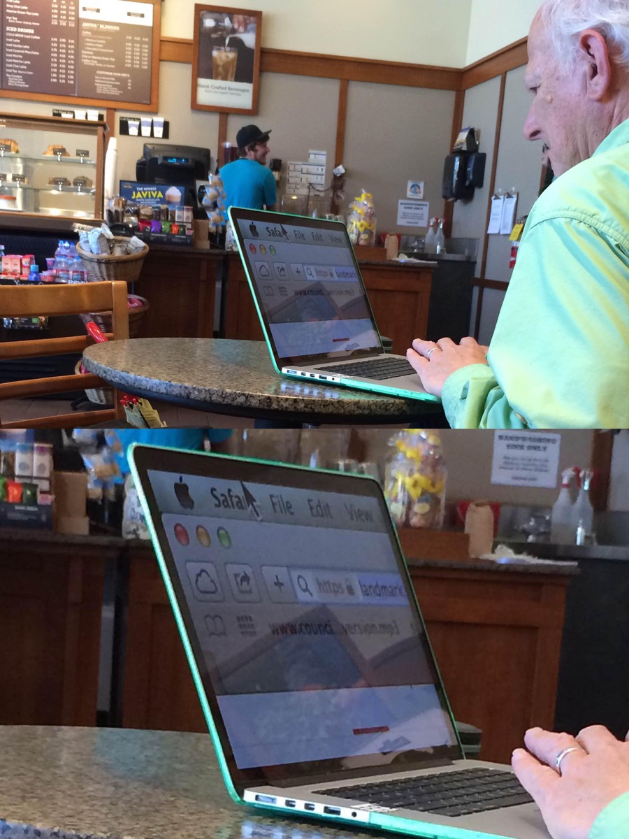 Grandpa Zooming In an Insane Amount Grandparents Failing at Technology